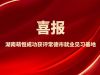 喜報！湖南萌恒成功獲評常德市就業(yè)見習(xí)基地
